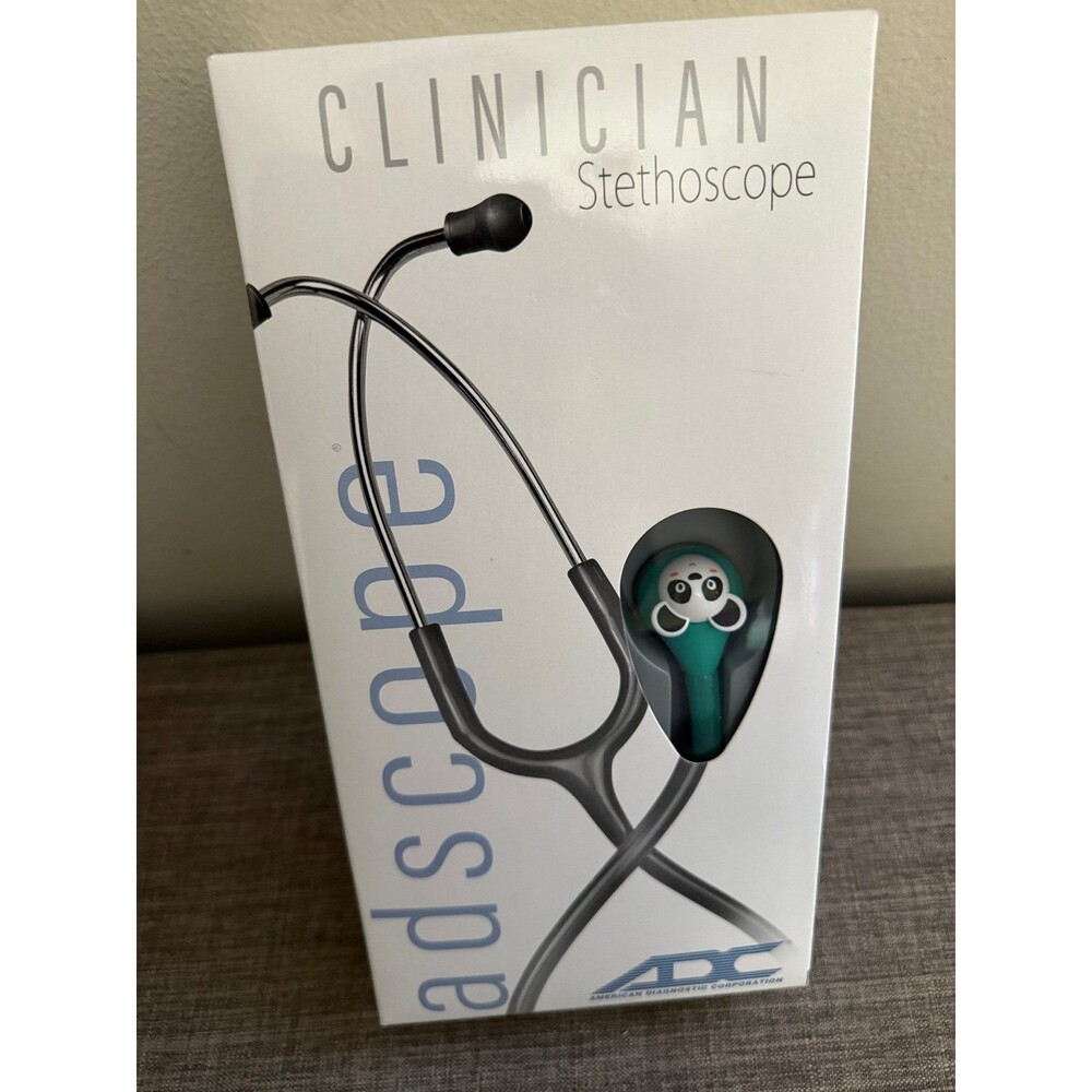 New ADC Adscope Pediatrics Stethoscope  *Missing Interchangeable face clips*